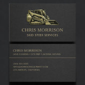 Skid Steer Contractor Services 名刺