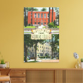 Skidmore College Scenesからの挨拶 キャンバスプリント (インサイチュ (リビング))