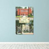 Skidmore College Scenesからの挨拶 キャンバスプリント (インサイチュ (ウッドフロア))