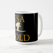 Skier コーヒーマグカップ (正面右)