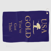 Skier ゴルフタオル (横)