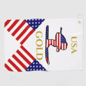 SKIER ゴルフタオル (横)