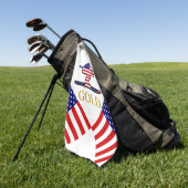 SKIER ゴルフタオル (グリーン)