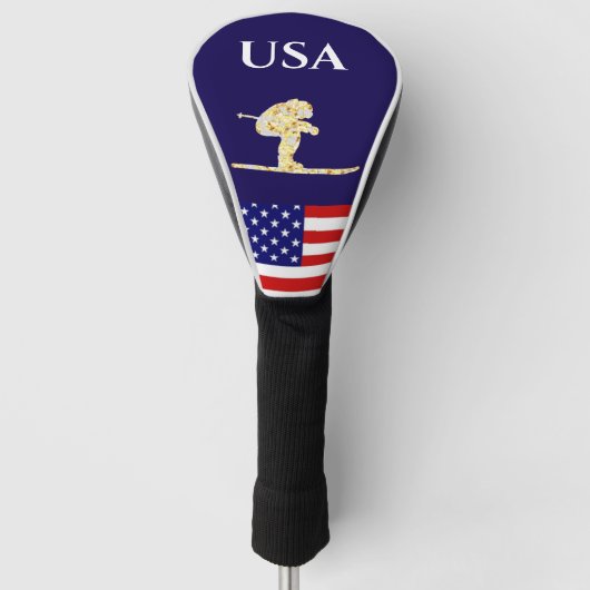 SKIER ゴルフヘッドカバー (正面)