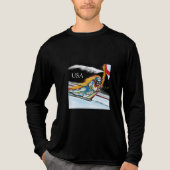 SKIER トライブレンドTシャツ (正面)