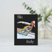 SKIER ポストカード (スタンド正面)