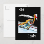 SKIER ポストカード (正面/裏面)