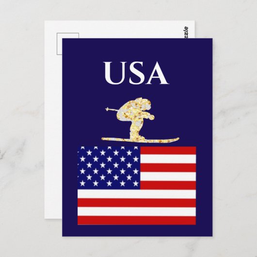 SKIER ポストカード (正面/裏面)