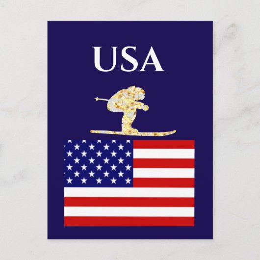 SKIER ポストカード (正面)