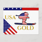 SKIER ポストカード (正面)