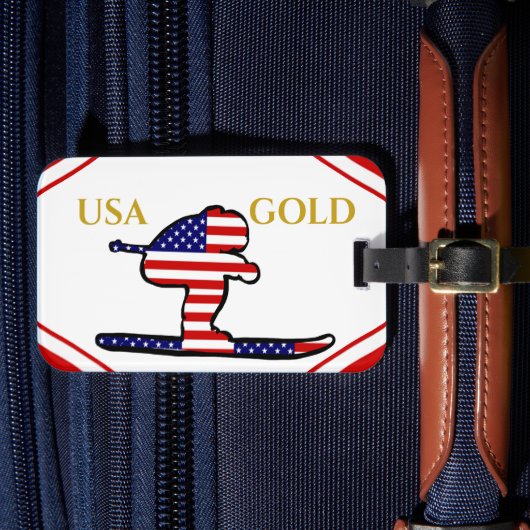 SKIER ラゲッジタグ (正面インサイチュ4)