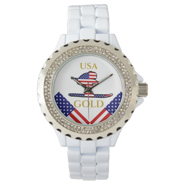 SKIER 腕時計 (正面)