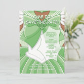 [SKII] Green Magical Girl Birthday Invitation 招待状 (スタンド正面)