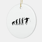 skiier進化 セラミックオーナメント (左)