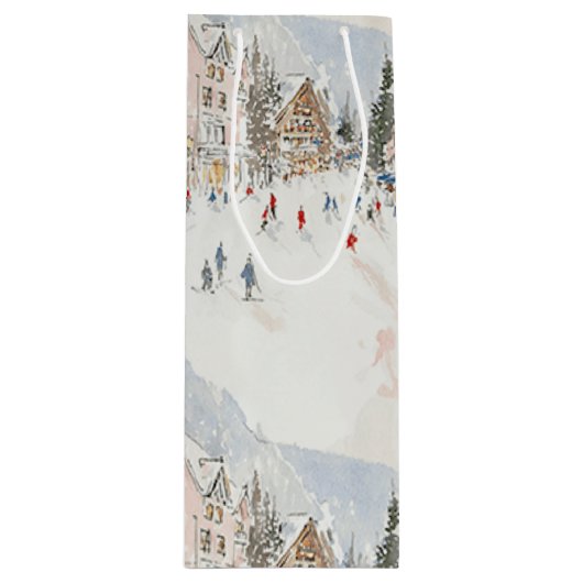 skiiers 2 ワインギフトバッグ (正面)