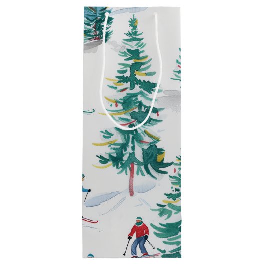 skiiers 3 ワインギフトバッグ (裏面)