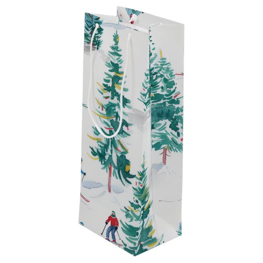 skiiers 3 ワインギフトバッグ (裏面アングル)