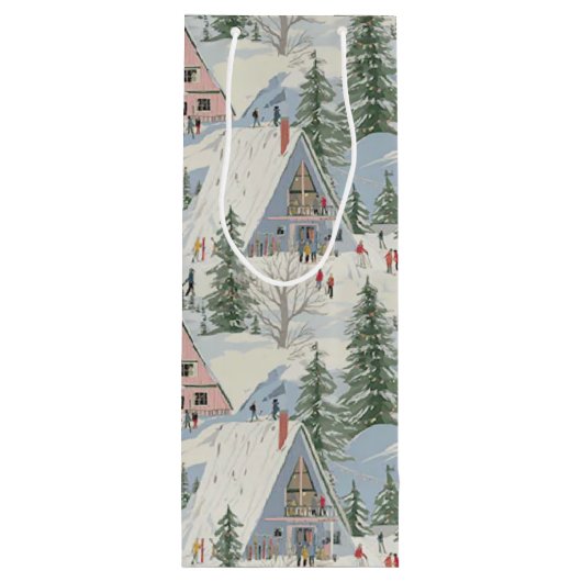 skiiers 4 ワインギフトバッグ (裏面)