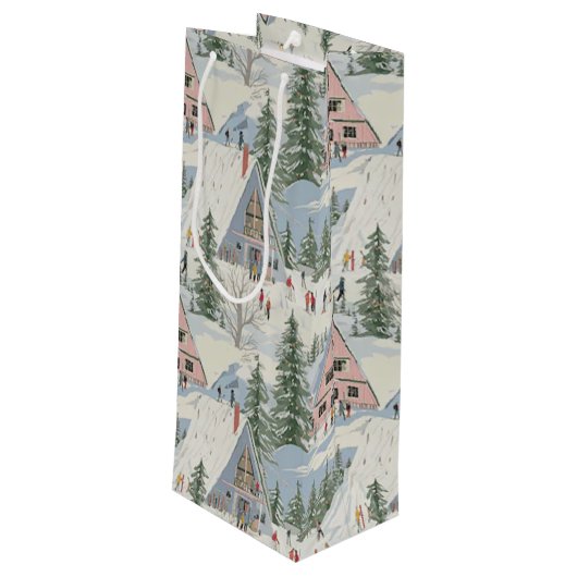 skiiers 4 ワインギフトバッグ (裏面アングル)