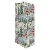 skiiers 4 ワインギフトバッグ (正面アングル)