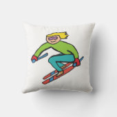 Skiing クッション (裏面)