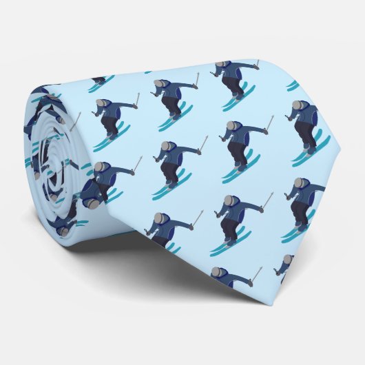 Skiing ネクタイ (ロール)