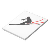 skiing ノートパッド (回転)