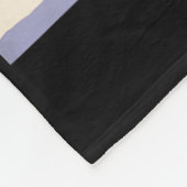 Skiing  フリースブランケット (角)