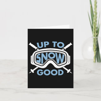 Skiing Art For Men Women Kids Winter Sport Ski Lov カード