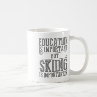 Skiing Art For Men Women Kids Winter Sport Ski Lov コーヒーマグカップ