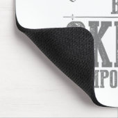 Skiing Art For Men Women Kids Winter Sport Ski Lov マウスパッド (コーナー)