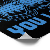 Skiing Funny Ski You Later Winter Skier  ポスター (角)