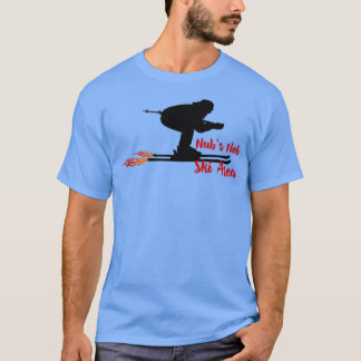Skiing in Nubs Nob Ski Area Tシャツ