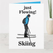 Skiing Just Flowing Skier カード (正面)