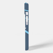 Skiing Ski Boot Blue iPhone Case Case-Mate iPhoneケース (裏面 / 左)