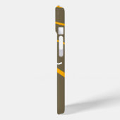 Skiing Ski Boot Brown iPhone Case Case-Mate iPhoneケース (裏面 / 左)