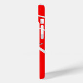 Skiing Ski Boot Red iPhone Case Case-Mate iPhoneケース (裏面 / 左)