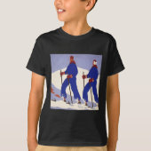 Skiing  tシャツ (正面)