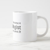 Skilled Enough To Become a Cosmetologist Crazy ジャンボコーヒーマグカップ (右)