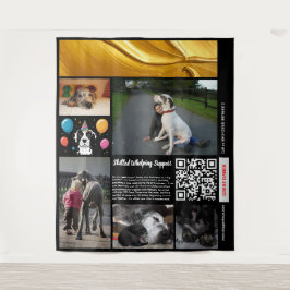 Skilled Whelping Support タペストリー