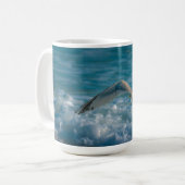 Skimming the Waves 11 oz or 15 oz mug コーヒーマグカップ (正面左)
