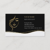 Skin care & Beauty Appointment Card 予約カード (正面)