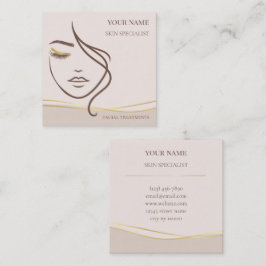 Skin care & Beauty Salon スクエア名刺