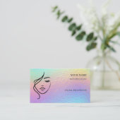 Skin care & Beauty Salon 名刺 (スタンド正面)