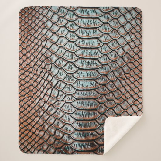 skin leather texture backgroundtexture,crocodile,l シェルパブランケット (正面)