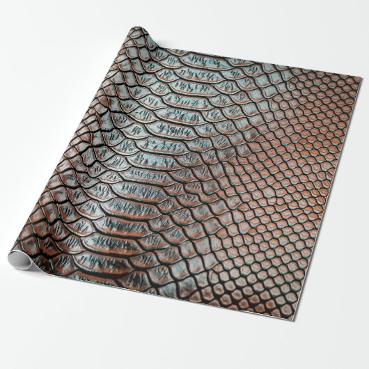skin leather texture backgroundtexture,crocodile,l ラッピングペーパー (アンロールド)