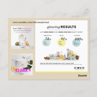 Skincareの郵便はがき ポストカード