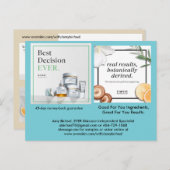 Skincareの郵便はがき ポストカード (正面/裏面)