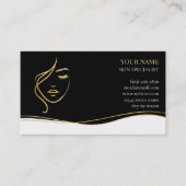 Skincare & Beauty After care Card 予約カード (正面)