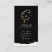 Skincare & Beauty Appointment Card 予約カード (正面)
